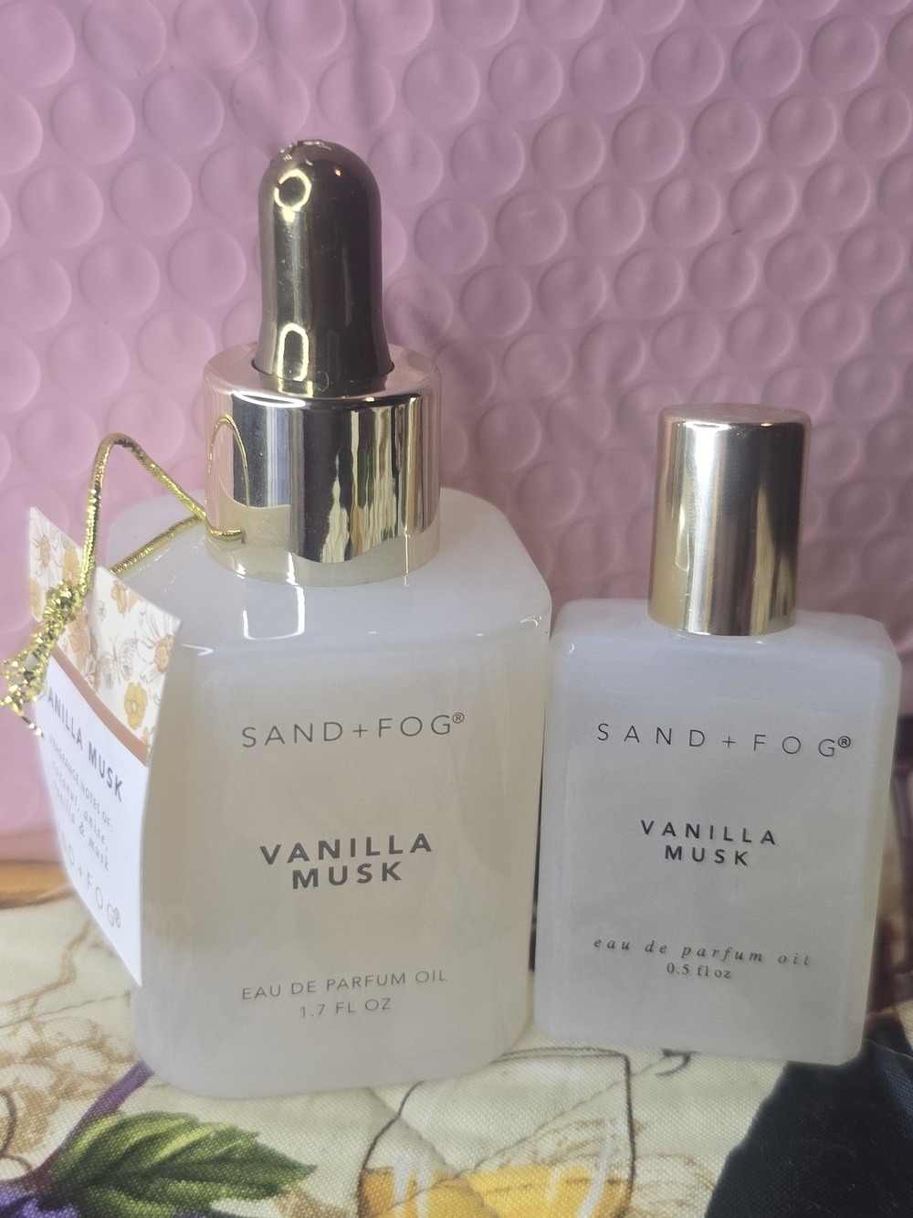 SAND+FOG Vanilla Musk Fragrance Oil Set NWT